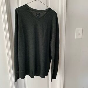 Apt. 9 Men's Grey V-Neck Sweater